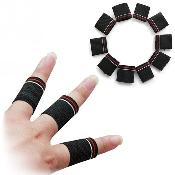 10pcs Sport Finger Splint Guard Bands