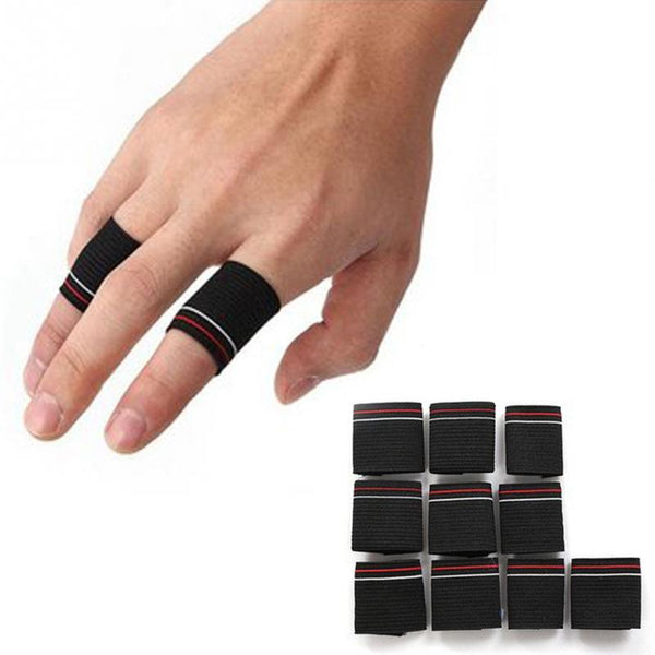 10pcs Sport Finger Splint Guard Bands