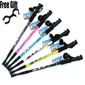 Adjustable AntiShock Trekking Stick Pole