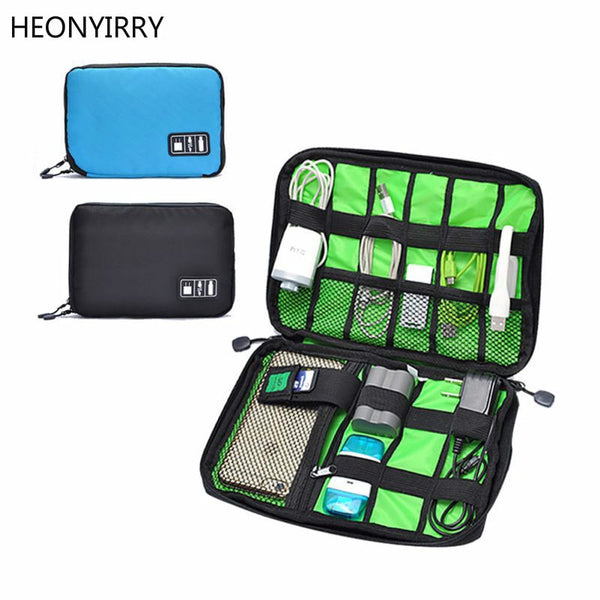 Waterproof Outdoor Travel Kit Nylon Cable Holder Bag