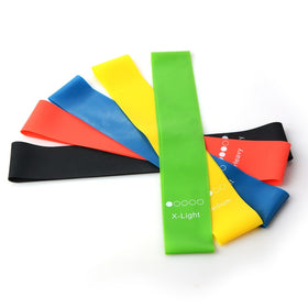 5 Colors Yoga Resistance Rubber Bands