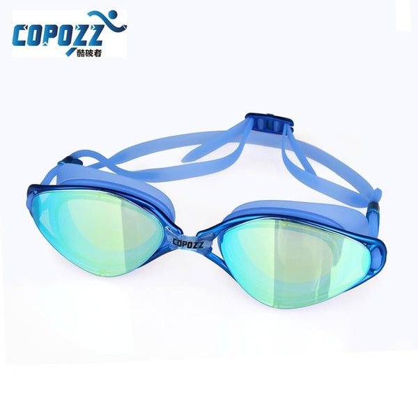 Copozz New Professional Anti-Fog UV Protection Adjustable Swimming Goggles