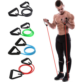 120cm Yoga Pull Rope Elastic Resistance Bands