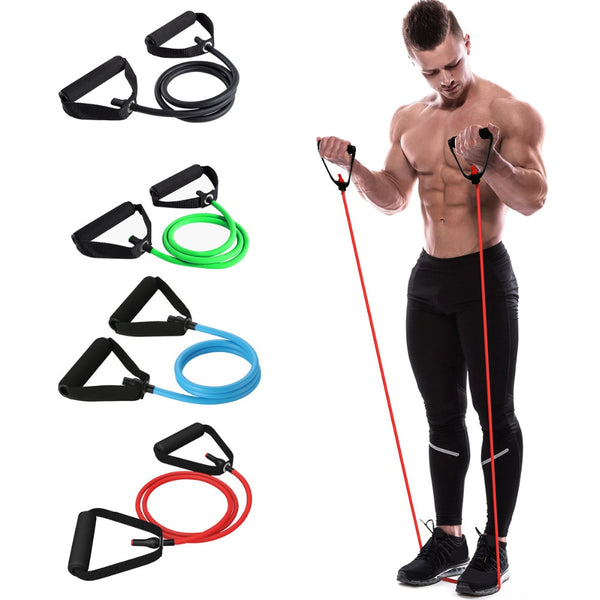 120cm Yoga Pull Rope Elastic Resistance Bands