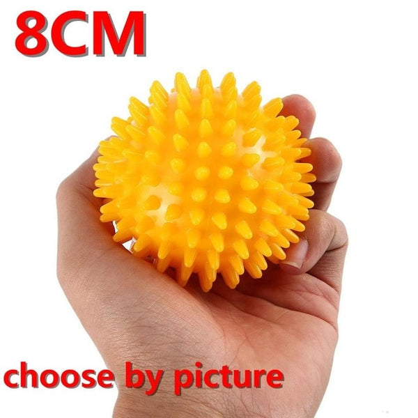 New 6cm 8cm Durable PVC Spiky Massage Ball