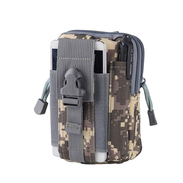 Men Tactical Molle Pouch Belt Waist Pack Bag