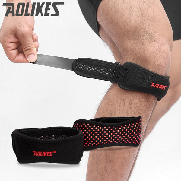 Adjustable Knee Patellar Tendon Support Strap