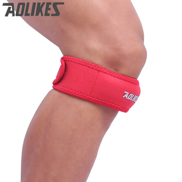 Adjustable Knee Patellar Tendon Support Strap